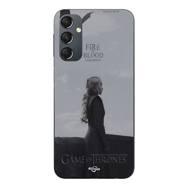 Coque - Maniacase - Samsung Galaxy A24 - Game of Thrones - Fodral - Svart