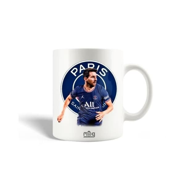 Mugg - PSG - Lionel Messi - Keramik - 30cl - Diskmaskinvänlig
