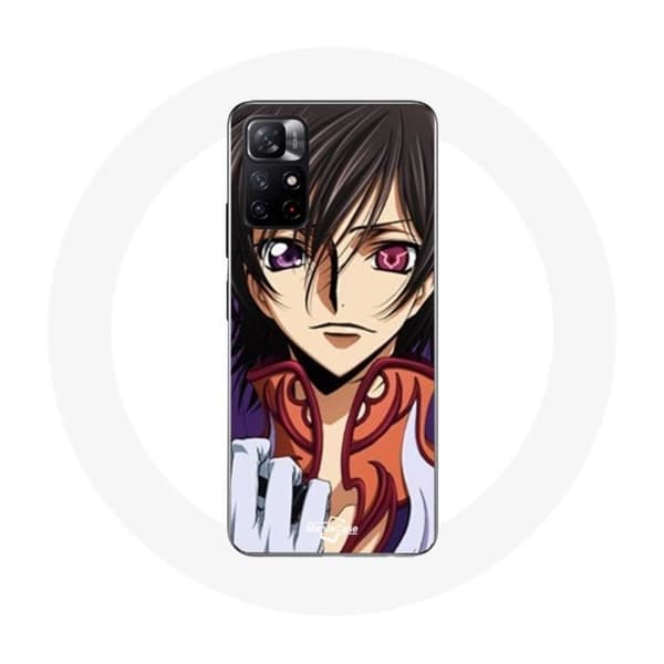 Cover - Xiaomi - Redmi Note 11s 5G - Code Geass Lelouch - Blød - Manga - Hvid