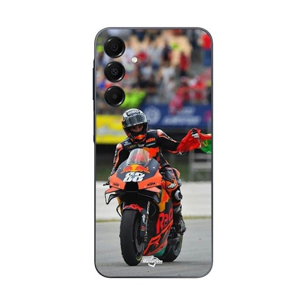 Coque för Samsung Galaxy A16 MIGUEL OLIVEIRA MOTO GP PORTUGAL FLAG Maniacase Svart