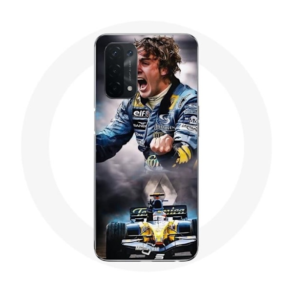 Coque för Oppo A74 5G Formule 1 Fernando Alonso F1-förare