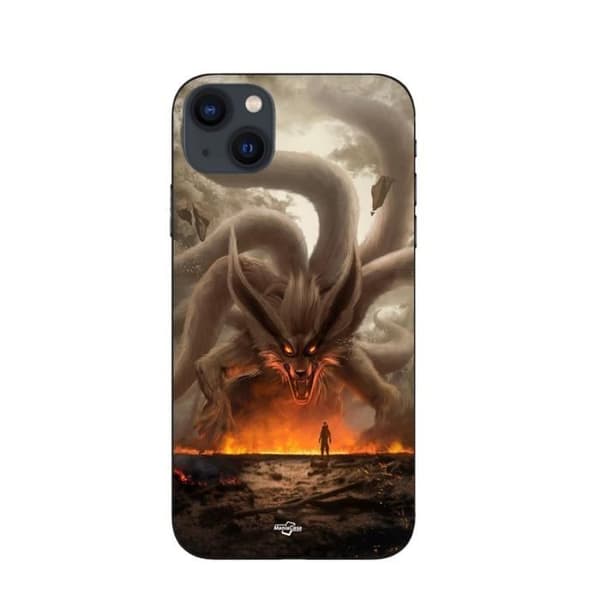 Coque Maniacase för Iphone 14 Naruto Kurama