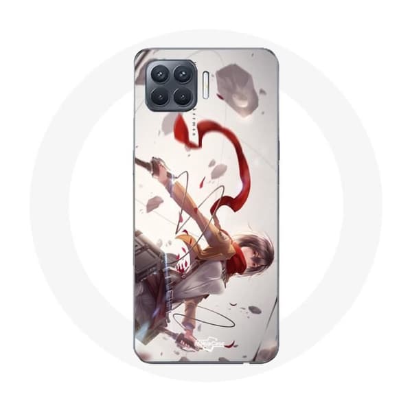 Coque för Oppo A93 Mikasa Ackerman Attack on Titan Manga