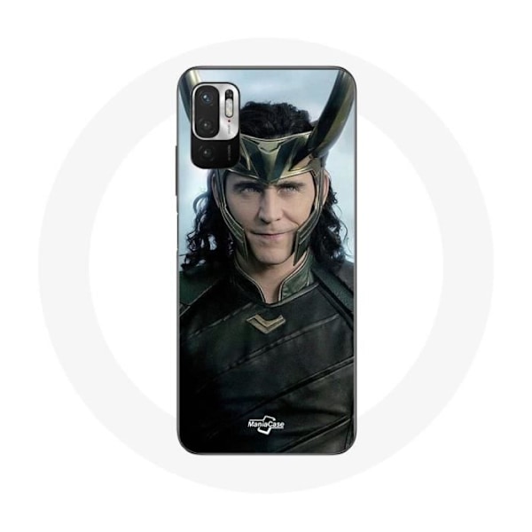 Coque för Xiaomi Redmi Note 10 5G Loki Thor Ragnarok med hörlurar Säsong 1