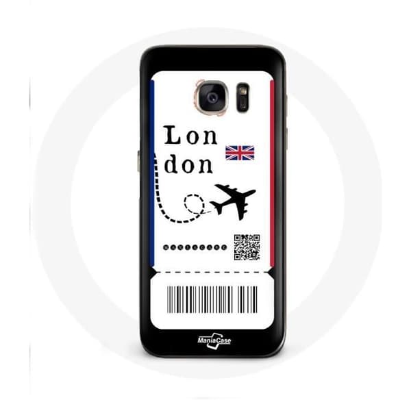 Cover til Samsung Galaxy S7 Edge Flybillet London