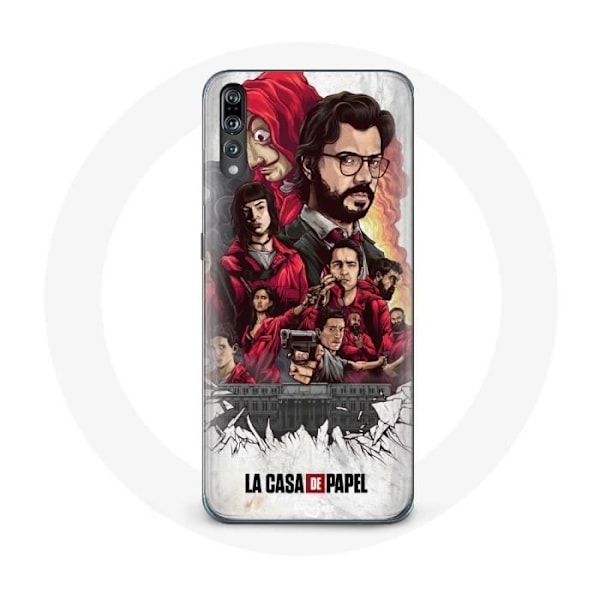 Mobilskal för Huawei P20 Pro La Casa De Papel affischkonst