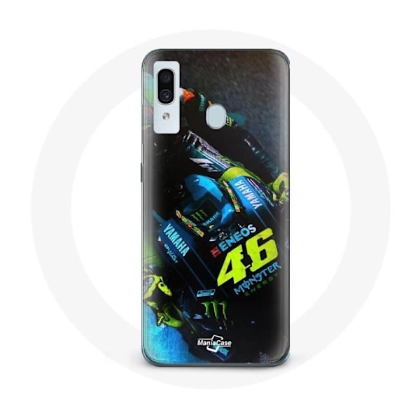 Coque - Valentino Rossi - Galaxy A40 - Souple - Noir - Moto GP