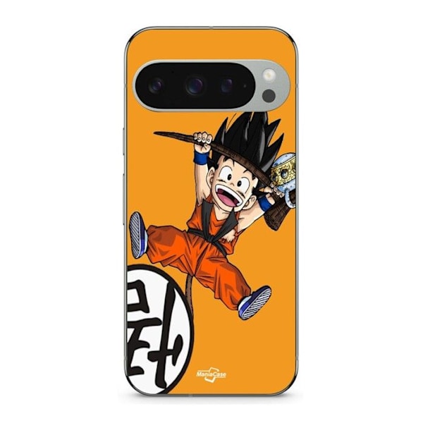 Coque - MANIACASE - Google Pixel 9 Pro - Dragon Ball Sangoku - Mjuk - Svart Svart