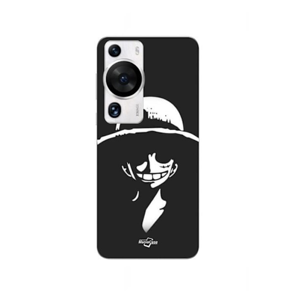 Coque Huawei P60 Pro Monkey D. Luffy svart och vit Maniacase