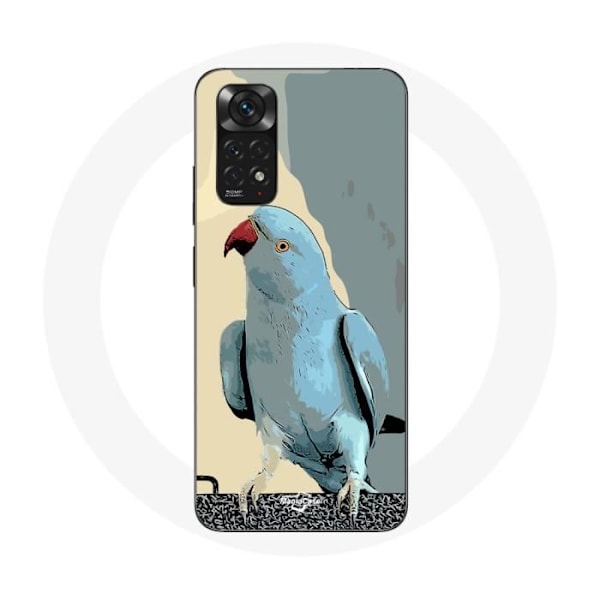 Skal för Xiaomi Redmi Note 11S Papegojor Blå