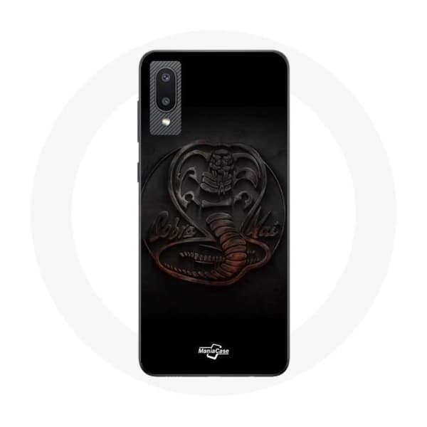 Coque - Cobra Kai - Galaxy A02 - Blød - Sort - Telefonbeskyttelse