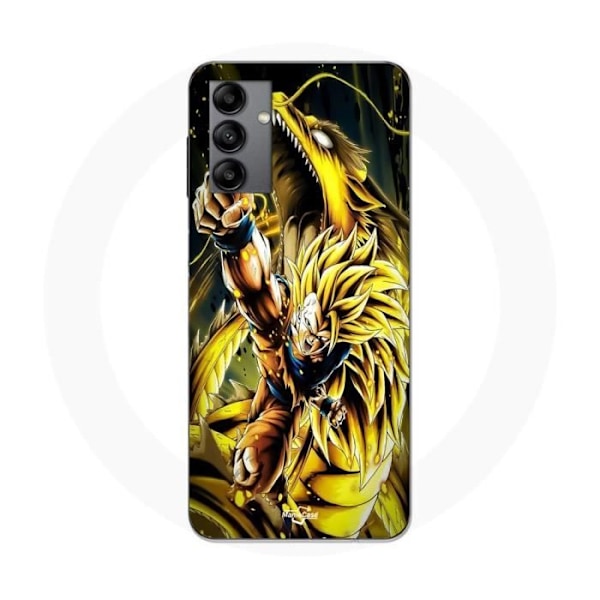 Coque - Maniacase - Samsung Galaxy A05s - Son Goku Super Saiyan SSJ3 - Mjuk - Svart