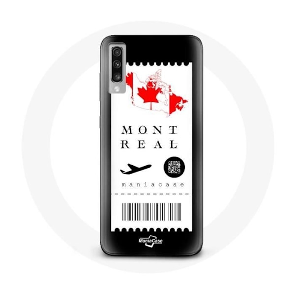 Skyddsväska för Samsung Galaxy A50 Flygbiljett Montreal