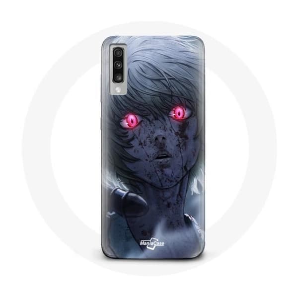 Cover til Samsung Galaxy A70 Kurapika Hunter x Hunter manga