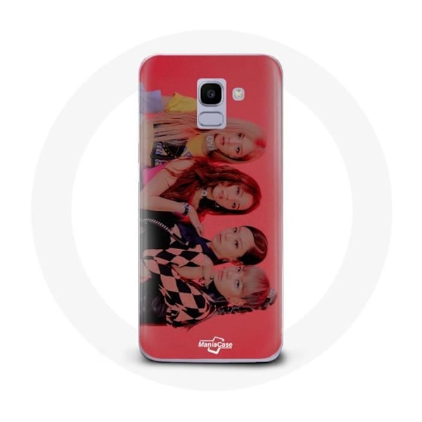 Coque för Samsung Galaxy A6 2018 Blackpink Poster Kill This Love Affiche Medlemmar
