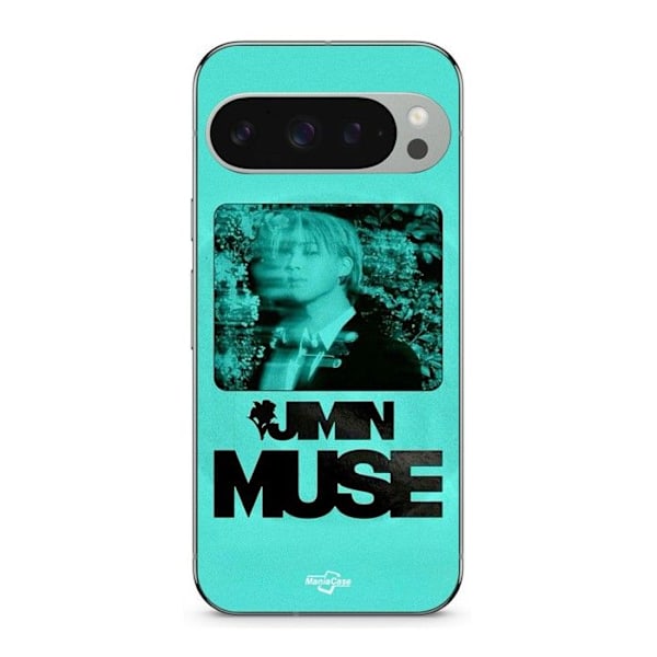 Coque - MANIACASE - Google Pixel 9 Pro - Fodral - Svart - BTS Mönster Svart