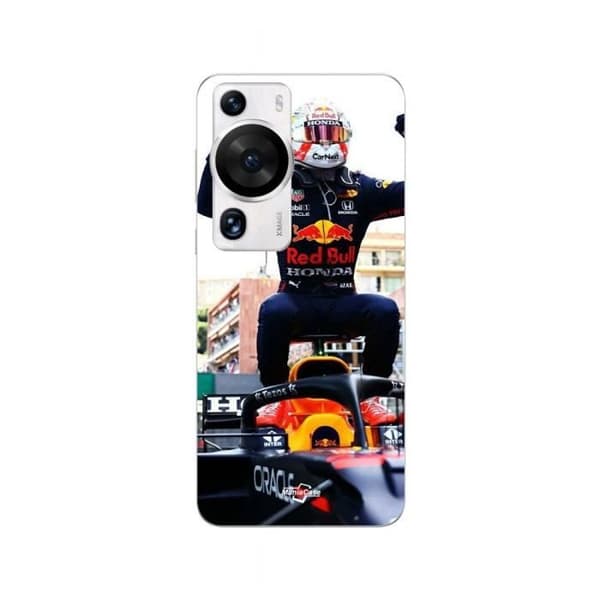 Coque - Maniacase - Huawei P60 Pro - Sort - Formel 1 - Blød