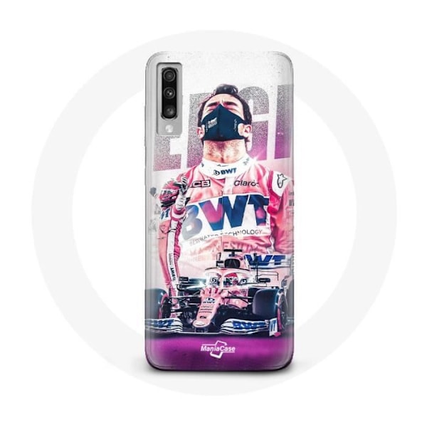 Coque för Samsung Galaxy A70 Formel 1 Sergio Pérez F1-förare