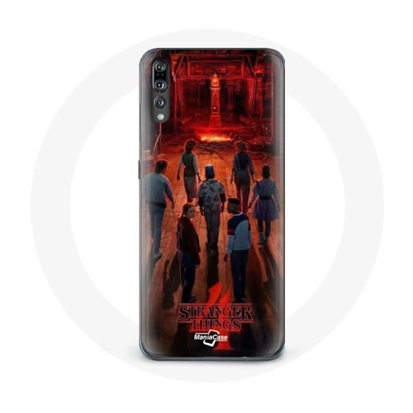 Coque för Huawei P20 Pro Stranger Things Affisch Utrustning Fan Art Säsong 4