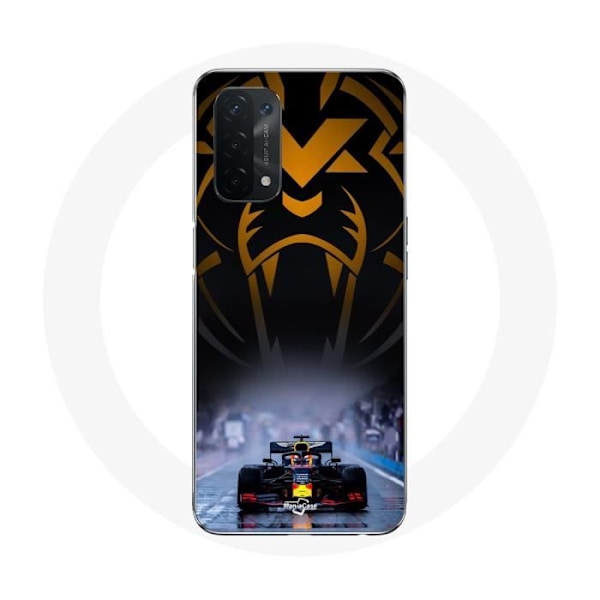 Coque för Oppo A74 Formel 1 Sebastian Vettel F1-förare Svart