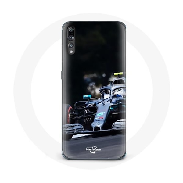 Coque för Huawei p20 Formel 1 Valtteri Bottas F1-förare Svart