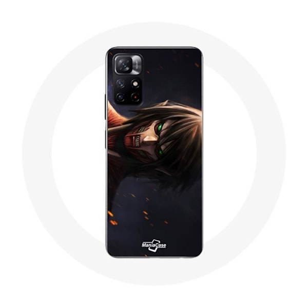 Skyddsfodral för Xiaomi Redmi Note 11s 5G Anime Eren Yeager Attack on Titan