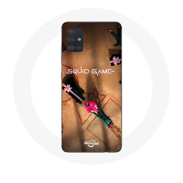 Coque för samsung galaxy A71 Squid game Logga soldat