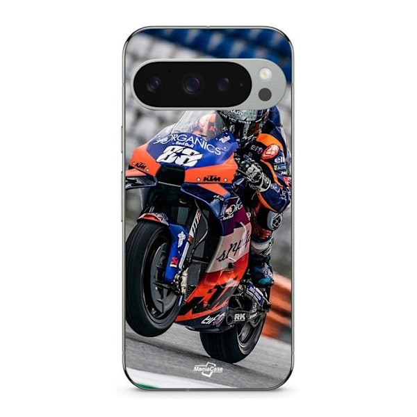 Coque - MANIACASE - Google Pixel 9 Pro - Svart - Flexibel - MIGUEL OLIVEIRA MOTO GP 88 Svart
