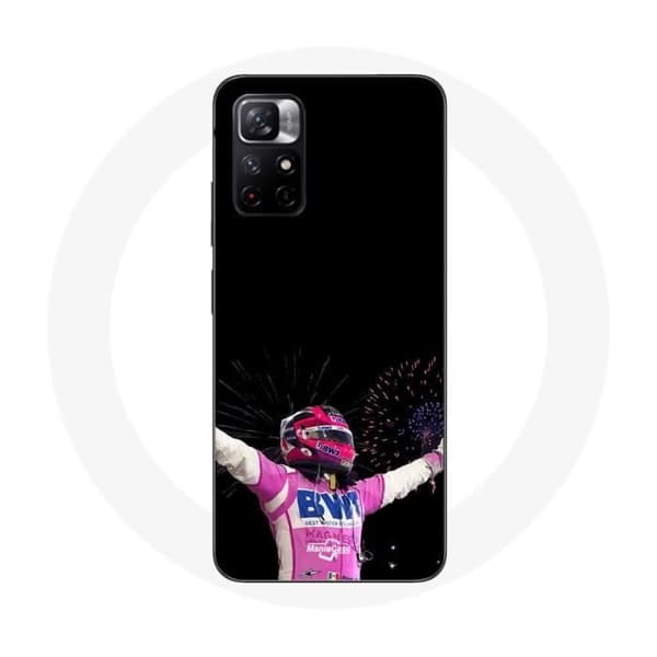Fodral - MANIACASE - Redmi Note 11 5G - Formule 1 - Mjuk - Vit