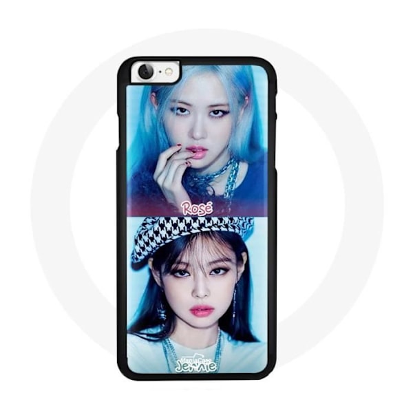 Coque för Iphone SE Blackpink K-pop Grupp Flickor Jennie och Rosé Lovesick girls poster albumet