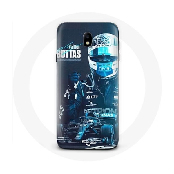 Coque för Samsung Galaxy J5 2017 Formel 1 Valtteri Bottas F1-förare Svart