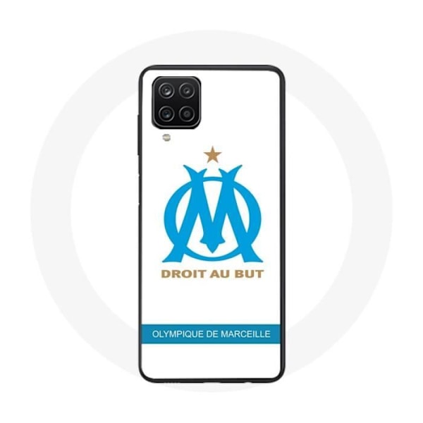 Coque - Olympique de Marseille - Galaxy A42 5G - Logo - Vit - Mjuk Vit