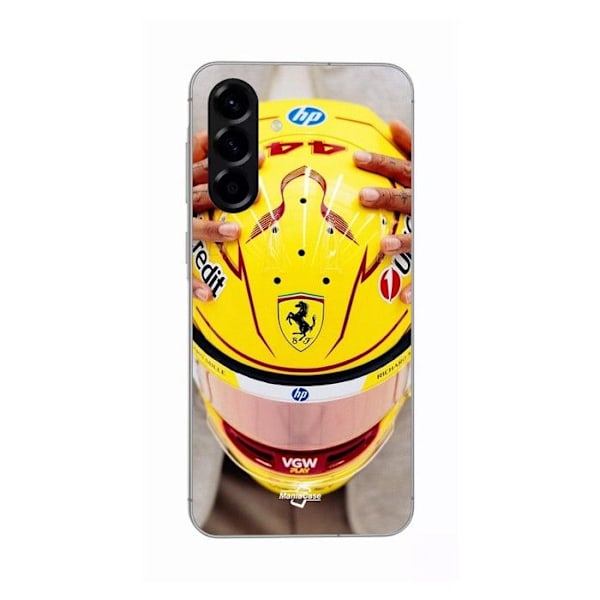Coque - Ferrari - Hamilton 44 - Silikon - Mjuk - Kompatibel med Samsung Galaxy A56 Svart