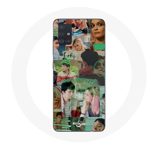 Coque - Samsung - Galaxy A51 - Sex Education - Maeve Wiley - Otis Milburn - Mjuk