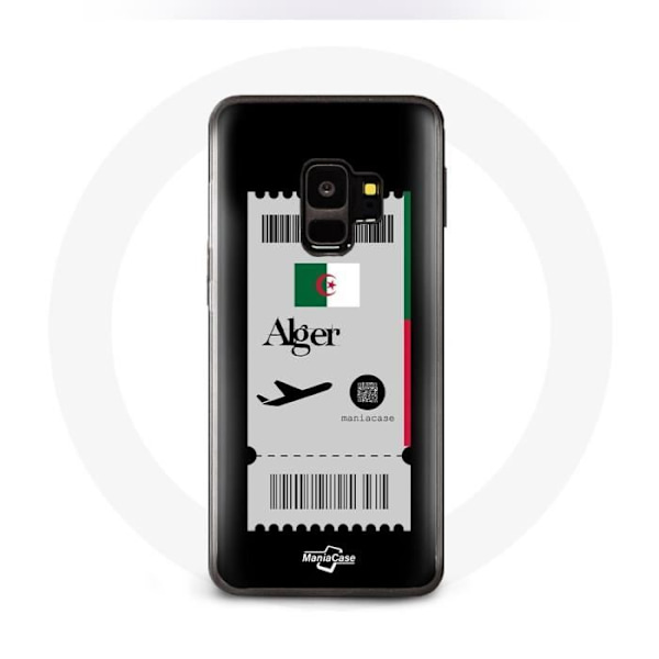 Coque - Samsung - Galaxy S9 Plus - Blød - Sort - Flybillet