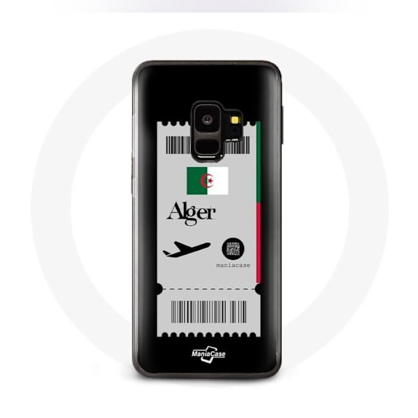 Coque - Samsung - Galaxy S9 Plus - Flexibel - Svart - Flygbiljetter