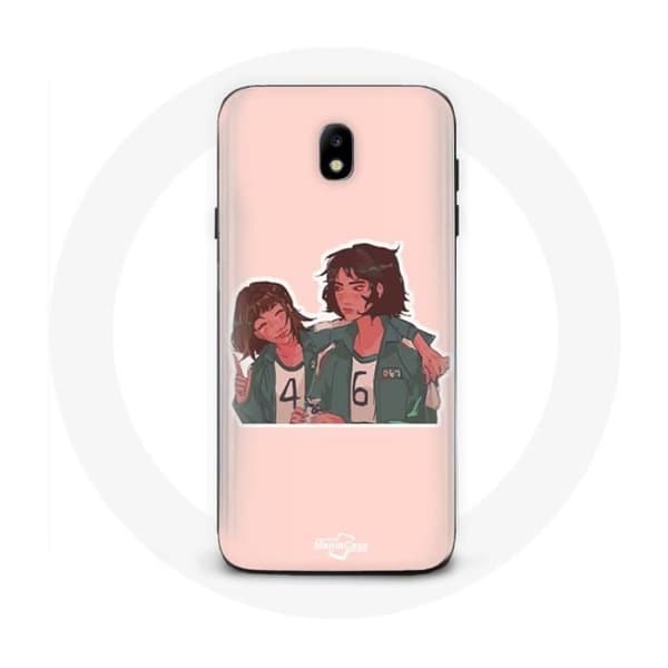 Coque - Samsung - Galaxy S4 - Blød - Rosa - Squid Game