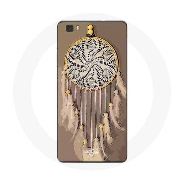 Cover til Huawei P8 Drømmefanger brun Drømmefanger