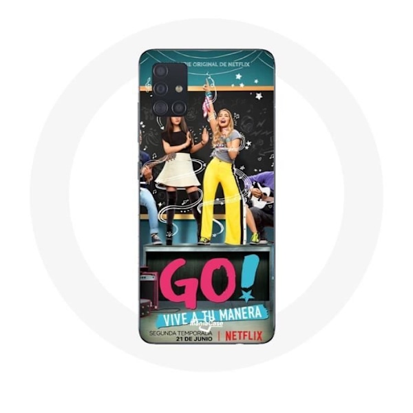 Skydd för Samsung Galaxy A71 Följ dina drömmar Go! lev på ditt sätt säsong 2