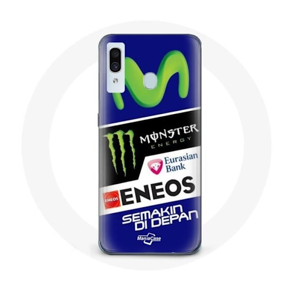 Coque för Samsung Galaxy A40 Monster Energy Yamaha Eneos