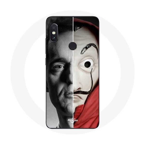 Skal för Xiaomi Redmi Note 5 Pro La casa de papel Berlin Mask Split
