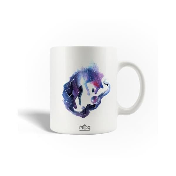 Mugg - MANIACASE - Galaxy Fox - Keramik - 30cl - Diskmaskinssäker