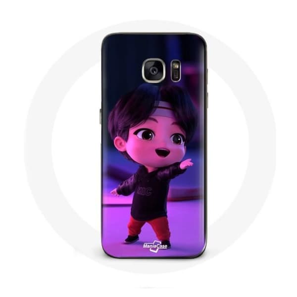 Cover til Samsung Galaxy S6 BTS TinyTAN Jin Animation