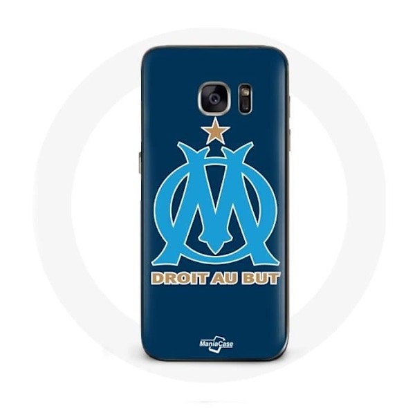 Coque - Olympique de Marseille - Galaxy S7 - Mjuk - Sportig - Blå Blå