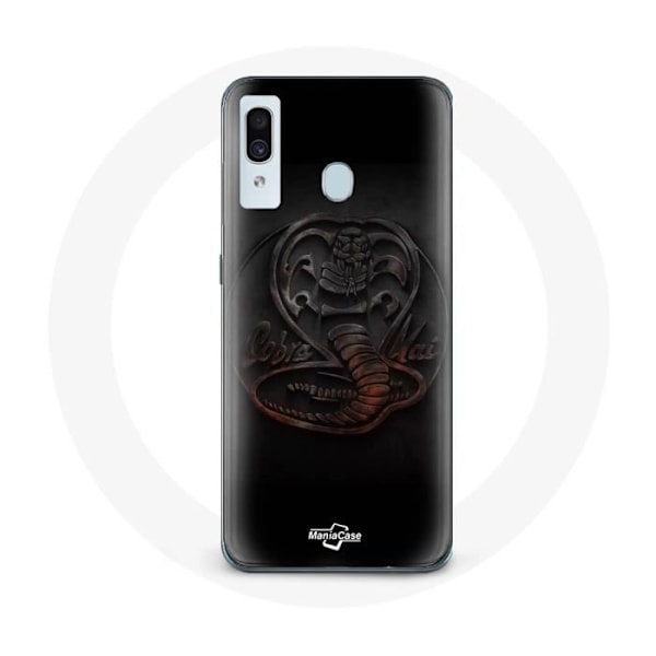 Coque för Samsung Galaxy A40 Cobra Kai Serie Logotyp Affisch