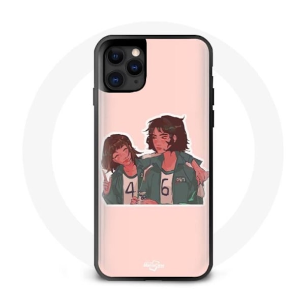 Coque Iphone 13 pro max Squid Game Ji Yeong No 240 & Kang Sae Byeok No 067