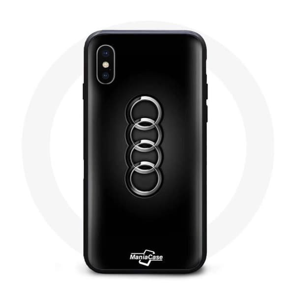 Coque - Audi - Iphone XS Max - Stiv - Sort - Unisex