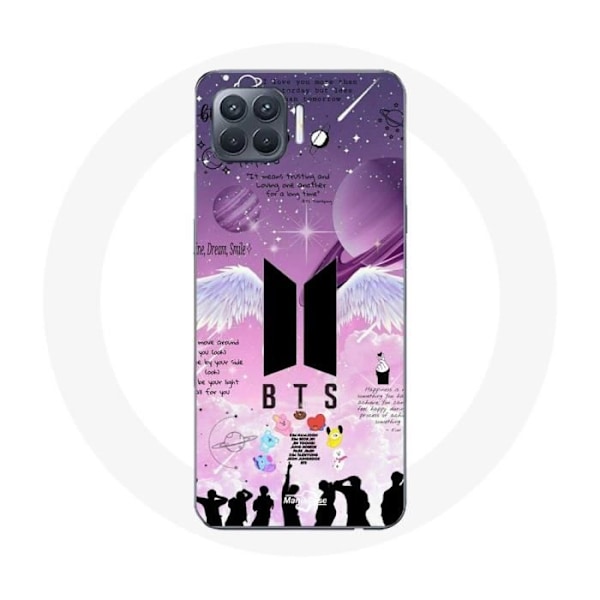 Coque för Oppo A93 BTS Bangtan Affiche Mikrokosmos