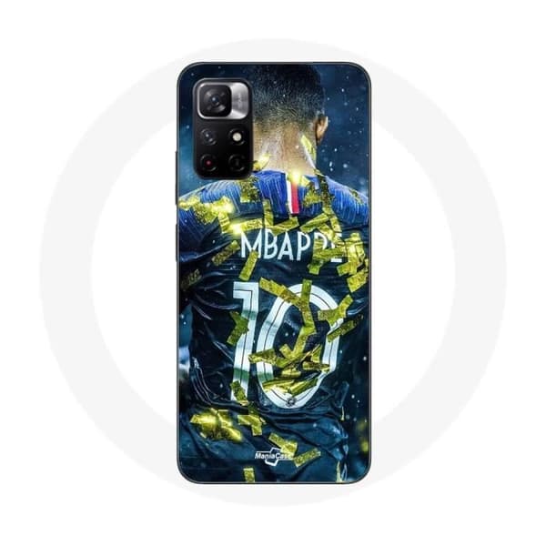 Coque - Kylian Mbappe - Redmi Note 11 5G - Blød - Hvid - Unisex
