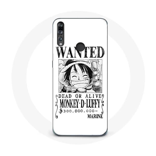 Coque - One Piece - Huawei P30 Lite - Blød - Manga - Hvid Vit